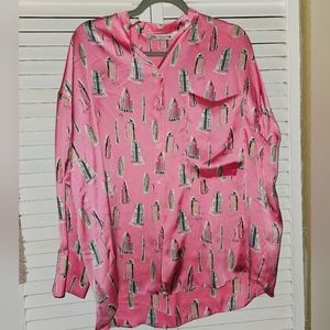 ZARA BLOUSE PINK - L